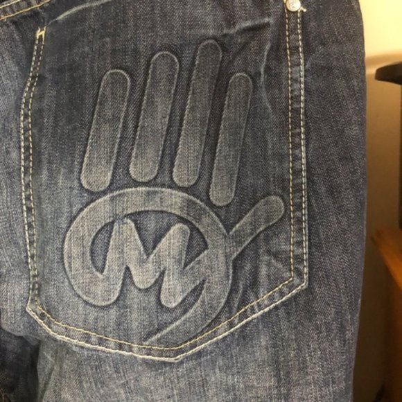 SOLD! NWOT MISKEEN Men’s Urban Slim Straight Dark Jeans - Picture 5 of 5